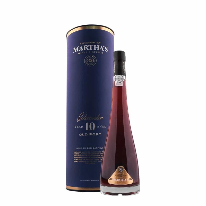 Porto Martha's 10 Anos Decanter Tawny 50cl
